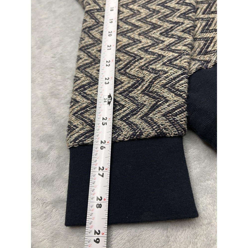 Scotch & Soda Sweater Mens Large Geometric Pattern Knit Cotton Preppy Crewneck - Picture 9 of 9